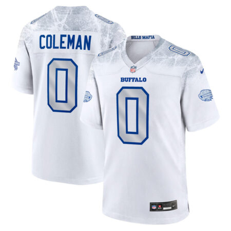 Keon Coleman Buffalo Bills Jersey – White, Limited Replica Fan Edition