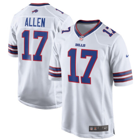 Josh Allen Buffalo Bills Jersey – White, Limited Replica Fan Edition