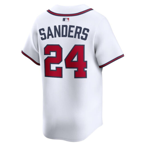 Deion Sanders Atlanta Braves Jersey – White, Limited Replica Fan Edition