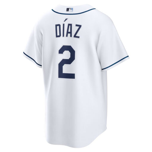 Yandy Díaz Tampa Bay Rays Jersey – White, Limited Replica Fan Edition