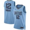 Ja Morant Memphis Grizzlies Jordan Unisex Swingman Jersey Statement Edition Light Blue, Limited Replica Fan Edition