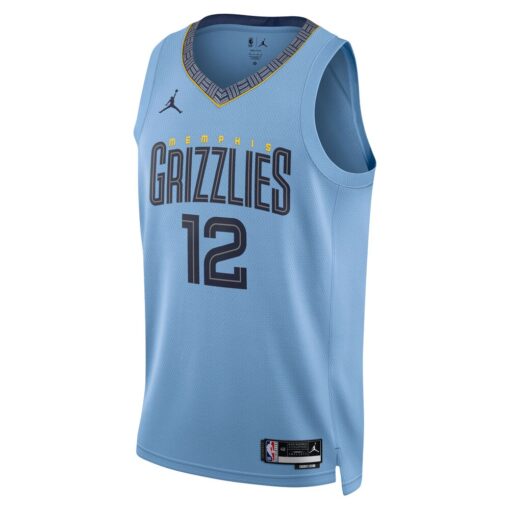 Ja Morant Memphis Grizzlies Jordan Unisex Swingman Jersey Statement Edition Light Blue, Limited Replica Fan Edition