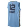 Ja Morant Memphis Grizzlies Jordan Unisex Swingman Jersey Statement Edition Light Blue, Limited Replica Fan Edition