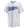 Jackie Robinson Brooklyn Dodgers Home Cooperstown Collection Player Jersey - White, Limited Replica Fan Edition