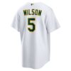 Jacob Wilson Athletics Home Replica Jersey - White, Limited Replica Fan Edition