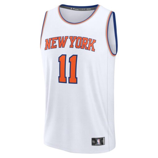 Jalen Brunson New York Knicks Player Jersey – Association Edition – White, Limited Replica Fan Edition