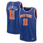 Jalen Brunson New York Knicks Player Jersey - Icon Edition - Blue, Limited Replica Fan Edition