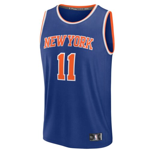 Jalen Brunson New York Knicks Player Jersey – Icon Edition – Blue, Limited Replica Fan Edition