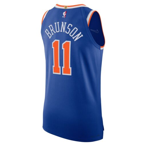 Jalen Brunson New York Knicks Player Jersey Icon Edition Blue, Limited Replica Fan Edition