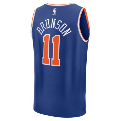 Jalen Brunson New York Knicks Player Jersey – Icon Edition – Blue, Limited Replica Fan Edition