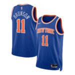 Jalen Brunson New York Knicks Unisex Swingman Jersey Icon Edition  Blue, Limited Replica Fan Edition