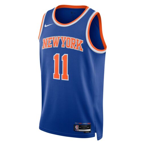 Jalen Brunson New York Knicks Unisex Swingman Jersey Icon Edition  Blue, Limited Replica Fan Edition