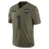 Jalen Hurts Philadelphia Eagles Limited Jersey - Olive, Limited Replica Fan Edition