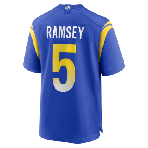 Jalen Ramsey Los Angeles Rams Jersey – Royal, Limited Replica Fan Edition