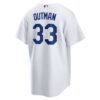 James Outman Los Angeles Dodgers Replica Player Jersey - White, Limited Replica Fan Edition