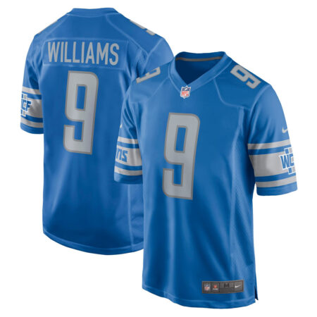 Jameson Williams Detroit Lions Jersey – Blue, Limited Replica Fan Edition