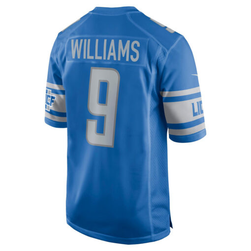Jameson Williams Detroit Lions Jersey – Blue, Limited Replica Fan Edition