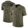 Jayden Daniels Washington Commanders Limited Jersey - Olive, Limited Replica Fan Edition