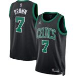 Jaylen Brown Boston Celtics Jordan Unisex Swingman Jersey Statement Edition Black, Limited Replica Fan Edition