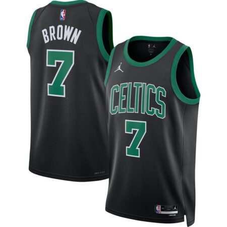 Jaylen Brown Boston Celtics Jordan Unisex Swingman Jersey Statement Edition Black, Limited Replica Fan Edition