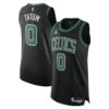 Jayson Tatum Boston Celtics Jordan Authentic Player Jersey - Statement Edition - Black, Limited Replica Fan Edition