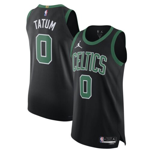 Jayson Tatum Boston Celtics Jordan Authentic Player Jersey – Statement Edition – Black, Limited Replica Fan Edition