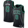 Jayson Tatum Boston Celtics Jordan Unisex Swingman Jersey Statement Edition Black, Limited Replica Fan Edition