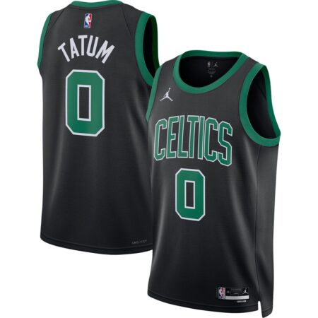 Jayson Tatum Boston Celtics Jordan Unisex Swingman Jersey Statement Edition Black, Limited Replica Fan Edition