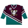 Jean-Sebastien Giguere Anaheim Ducks 2002 Power Play Jersey - Purple, Limited Replica Fan Edition