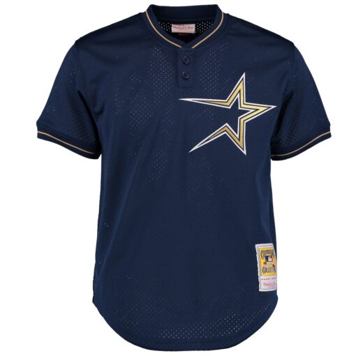 Jeff Bagwell Houston Astros Mitchell & Ness Cooperstown 1997 Mesh Batting Practice Jersey – Navy, Limited Replica Fan Edition
