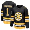 Jeremy Swayman Boston Bruins Home Breakaway Player Jersey - Black, Limited Replica Fan Edition