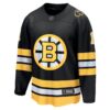 Jeremy Swayman Boston Bruins Home Breakaway Player Jersey - Black, Limited Replica Fan Edition