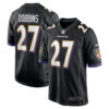 J.K. Dobbins Baltimore Ravens Jersey - Black, Limited Replica Fan Edition