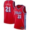 Joel Embiid Philadelphia 76ers Jordan Unisex Swingman Jersey - Statement Edition - Red, Limited Replica Fan Edition