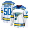 Jordan Binnington St. Louis Blues Away Breakaway Player Jersey - White, Limited Replica Fan Edition