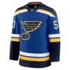Jordan Binnington St. Louis Blues Home Premium Jersey - Blue, Limited Replica Fan Edition