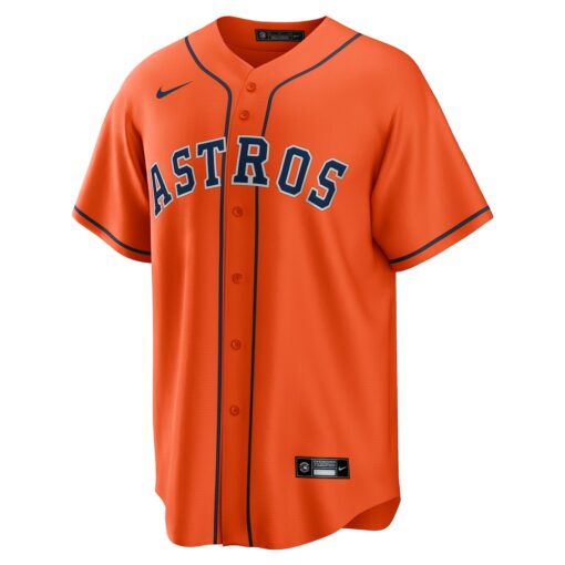 Jose Altuve Houston Astros Alternate Replica Player Name Jersey – Orange, Limited Replica Fan Edition