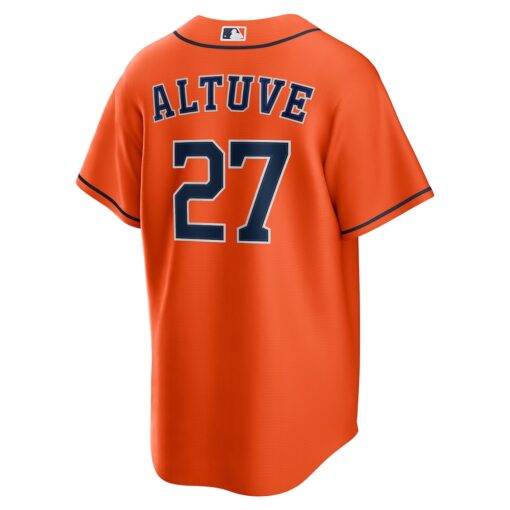 Jose Altuve Houston Astros Alternate Replica Player Name Jersey – Orange, Limited Replica Fan Edition
