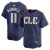 José Ramírez Cleveland Guardians City Connect Limited Player Jersey - Navy, Limited Replica Fan Edition