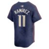 José Ramírez Cleveland Guardians City Connect Limited Player Jersey - Navy, Limited Replica Fan Edition