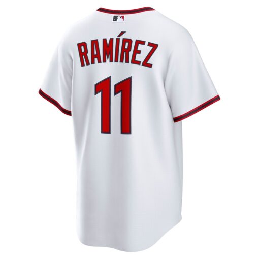 José Ramírez Cleveland Guardians Home Replica Jersey – White, Limited Replica Fan Edition