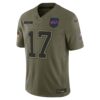 Josh Allen Buffalo Bills Limited Jersey - Olive, Limited Replica Fan Edition
