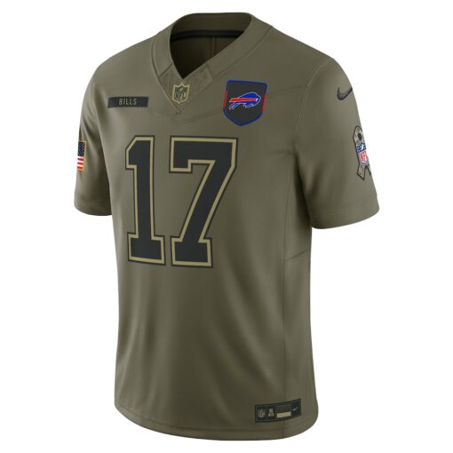 Josh Allen Buffalo Bills Limited Jersey – Olive, Limited Replica Fan Edition