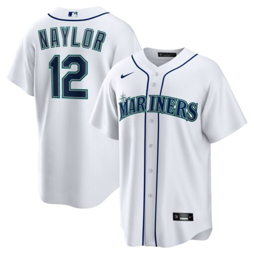 Josh Naylor Seattle Mariners Home Replica Jersey – White, Limited Replica Fan Edition