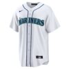 Josh Naylor Seattle Mariners Home Replica Jersey - White, Limited Replica Fan Edition