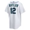 Josh Naylor Seattle Mariners Home Replica Jersey - White, Limited Replica Fan Edition
