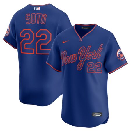 Juan Soto New York Mets Alternate Limited Player Jersey – Royal, Limited Replica Fan Edition