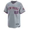 Juan Soto New York Mets Road Limited Player Jersey - Gray, Limited Replica Fan Edition