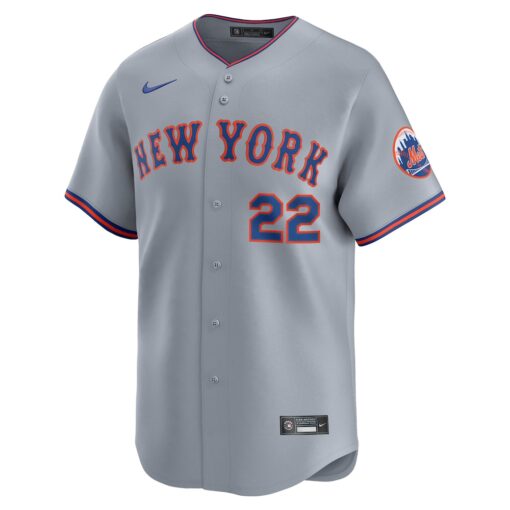 Juan Soto New York Mets Road Limited Player Jersey – Gray, Limited Replica Fan Edition
