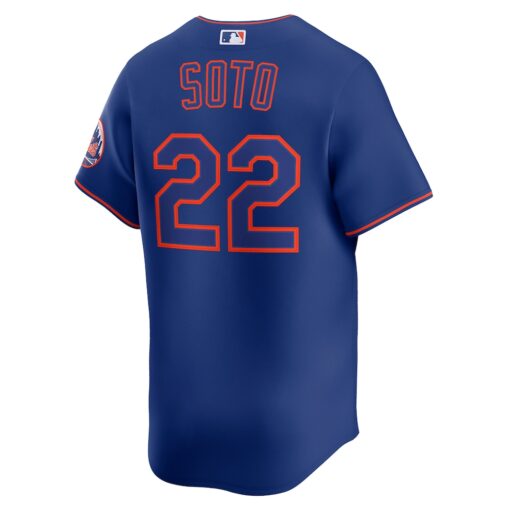 Juan Soto New York Mets Road Limited Player Jersey – Gray, Limited Replica Fan Edition